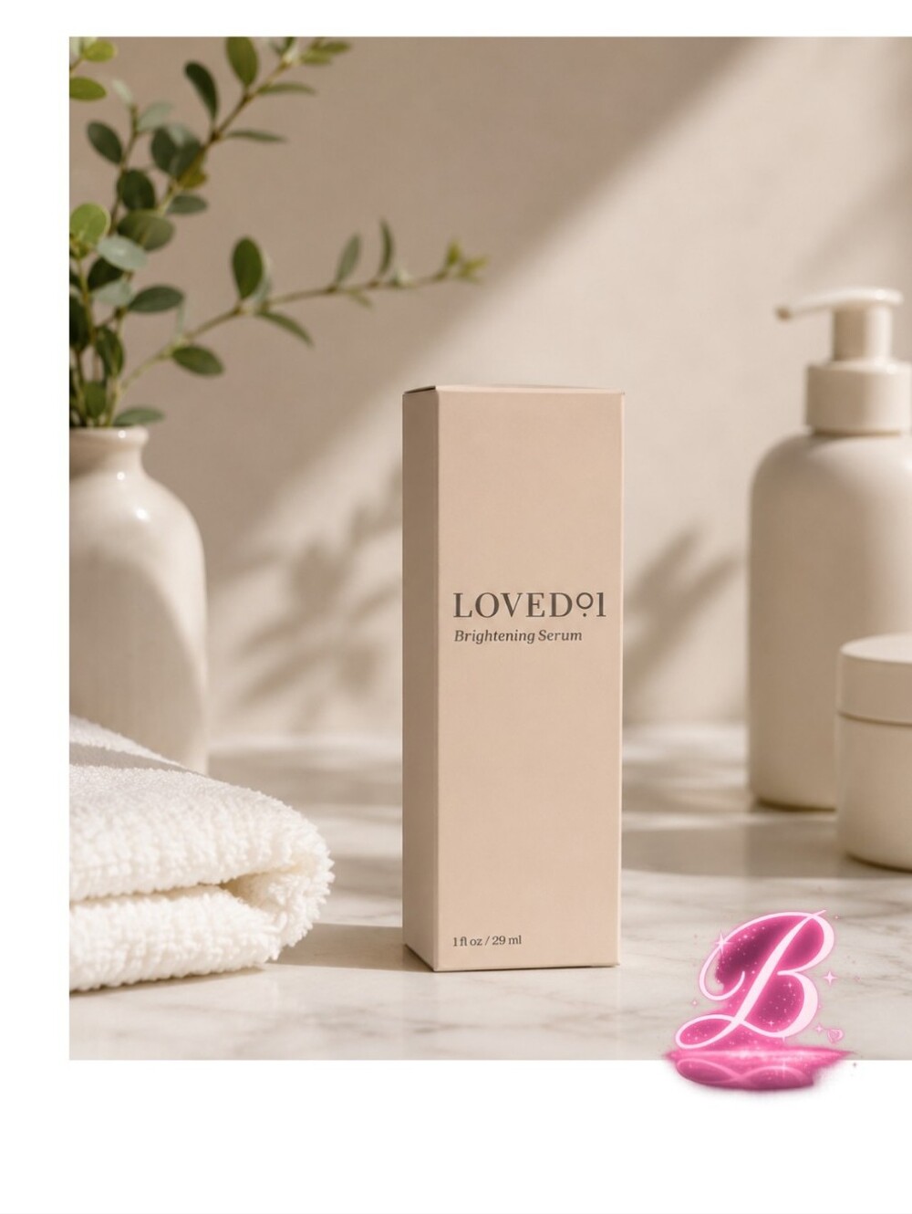 Loved 01 Brightening Serum - NIB 29ml